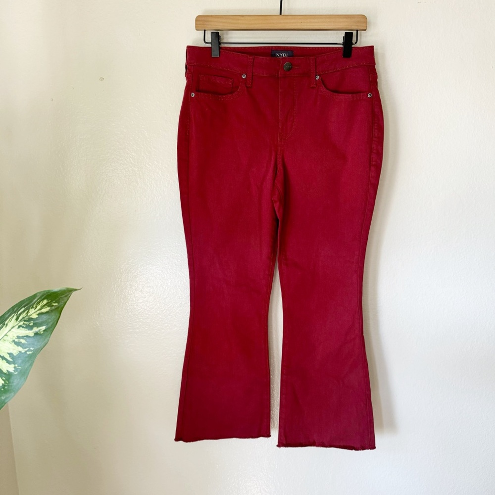NYDJ | Fiona Slim Ankle Flare Cropped Jeans